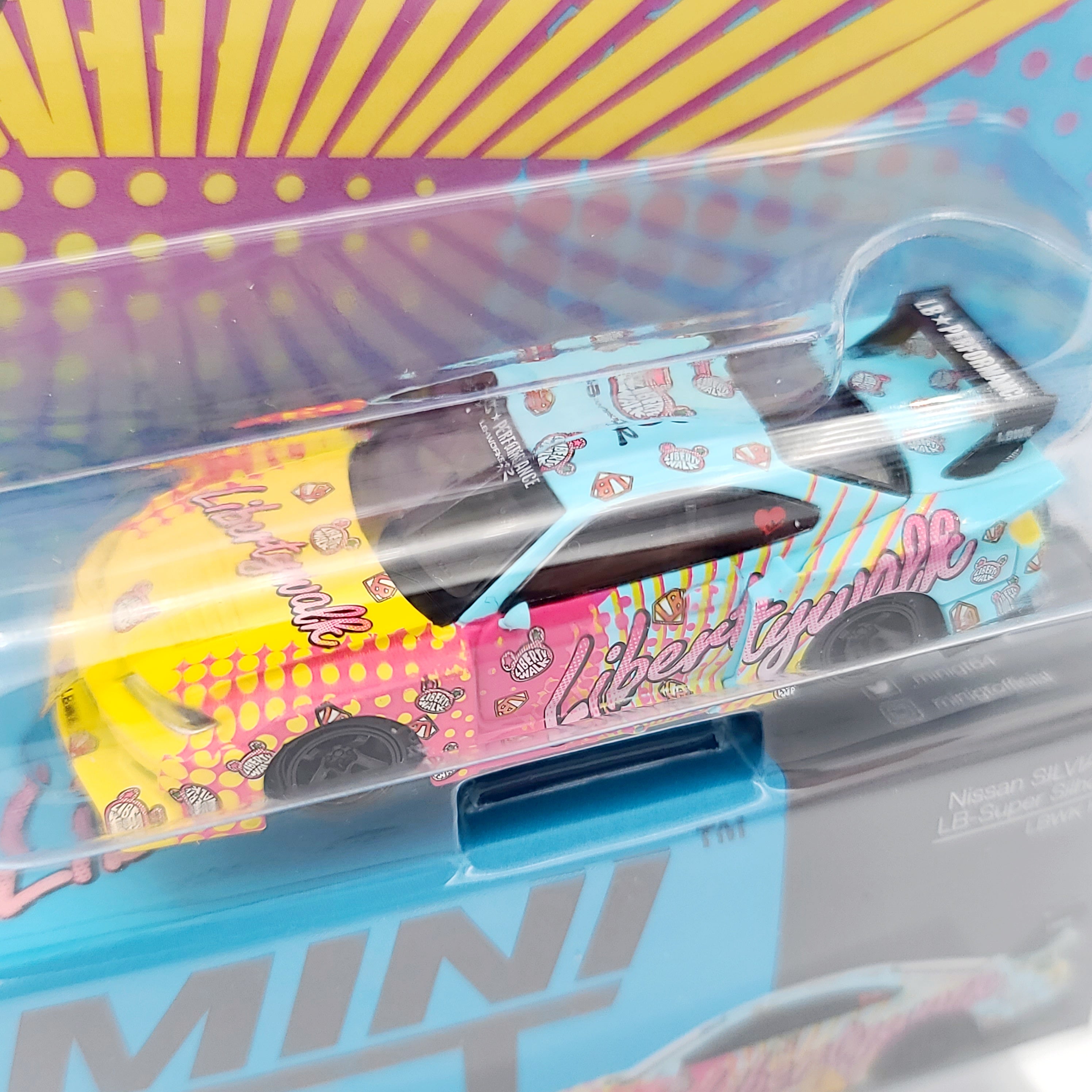 Mini GT Nissan Silvia S15 LB-Super Silhouette LBWK KUMA - 1:64 scale (2024 MIJO Exclusives - Limited Edition)